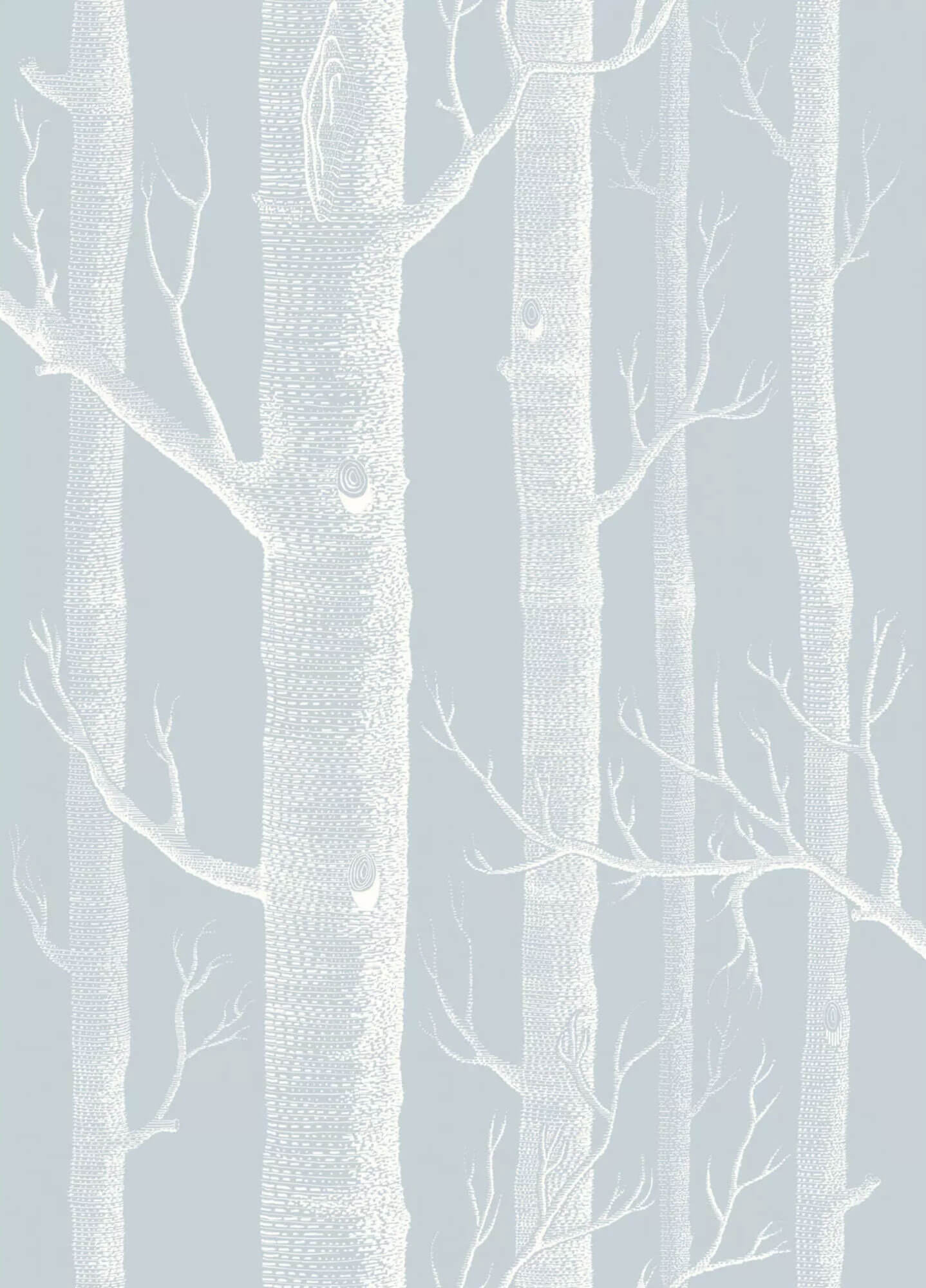 Cole & Son Woods Wallpaper - Powder Blue