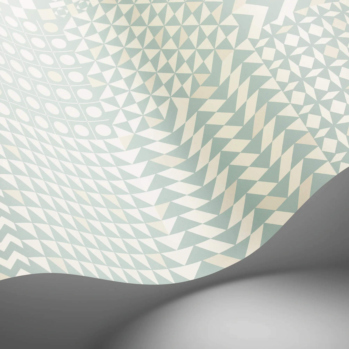 Cole & Son Fornasetti Senza Tempo II Geometrico Wallpaper Sample - Pastel