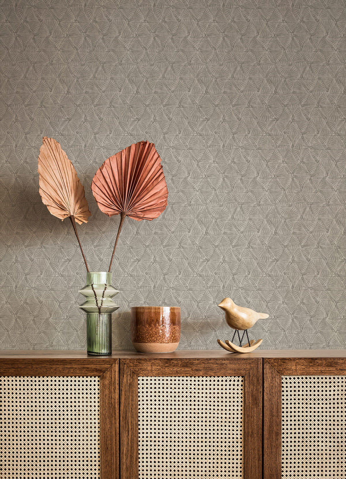 A-Street Prints Revival Wright Wallpaper - Pewter
