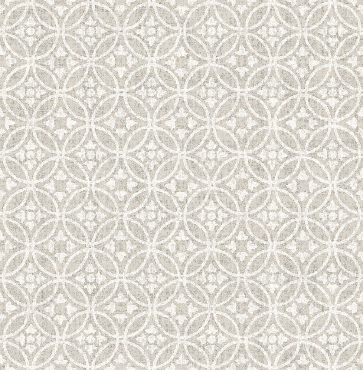 A-Street Prints Revival Larsson Ogee Wallpaper - Grey