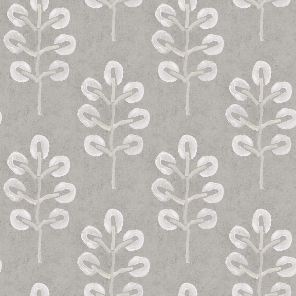 Chesapeake Thoreau Plum Tree Wallpaper Sample - Grey