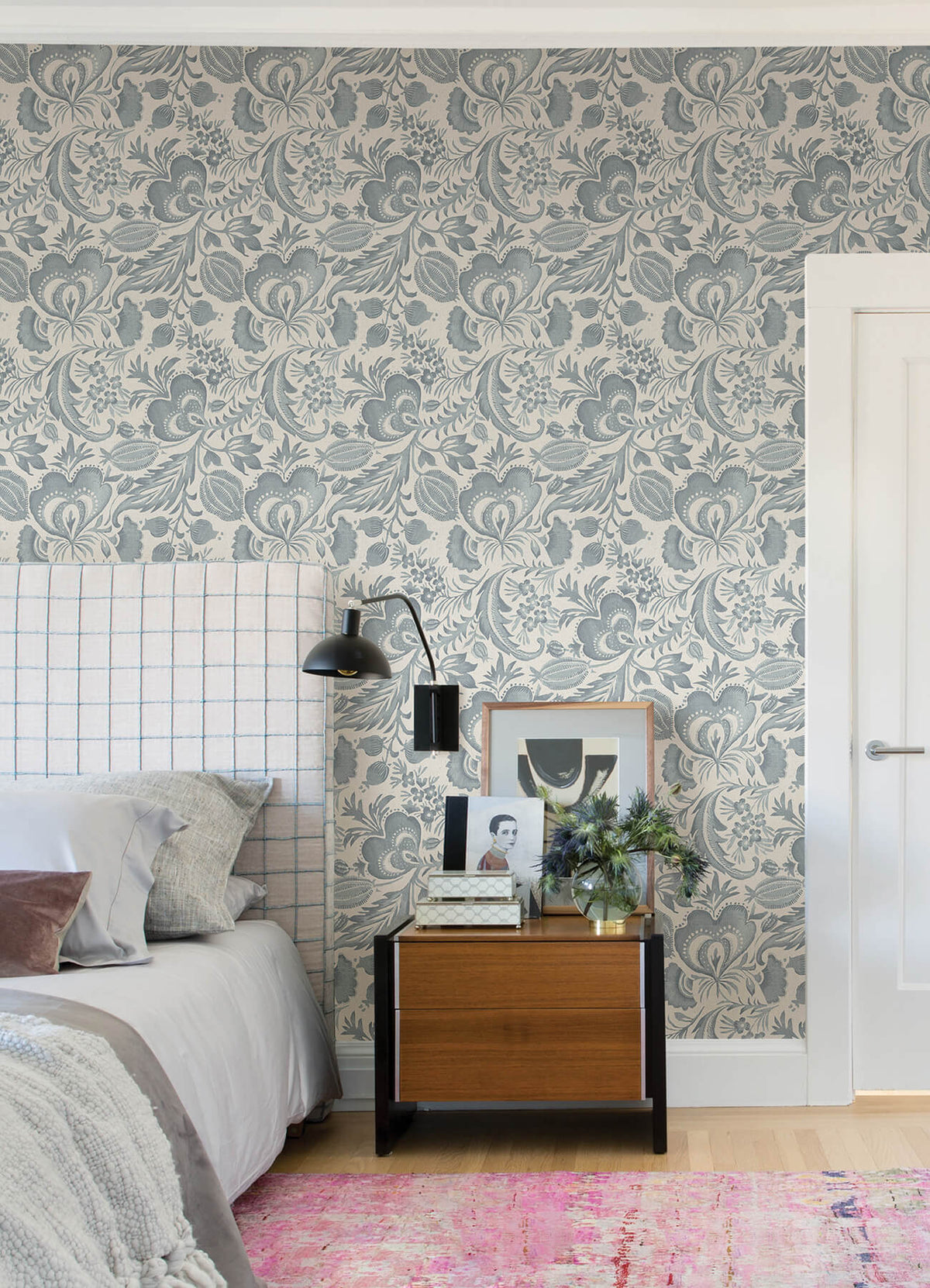 Scott Living Culver Wallpaper - Slate