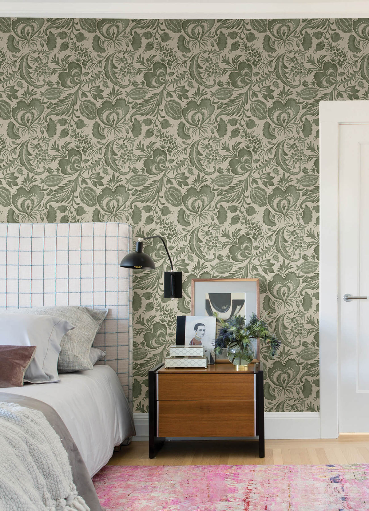Scott Living Culver Wallpaper - Moss Green