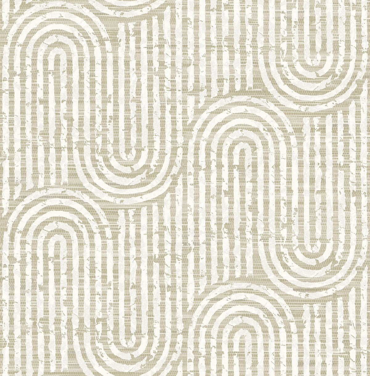 Scott Living Trippet Wallpaper - Light Brown