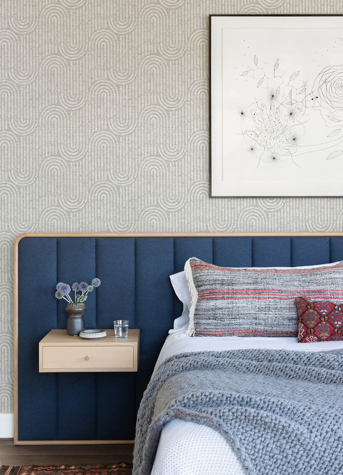 Scott Living Trippet Wallpaper - Bone
