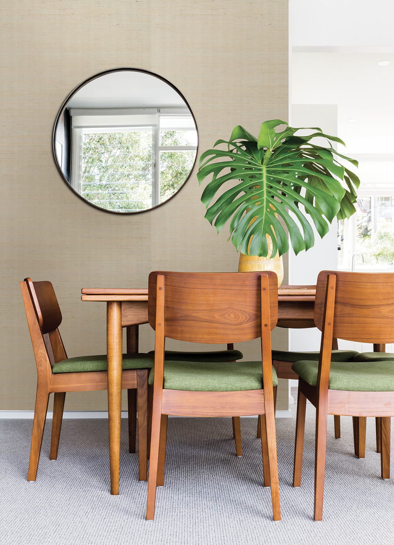 Scott Living Colcord Sisal Wallpaper Sample - Cream