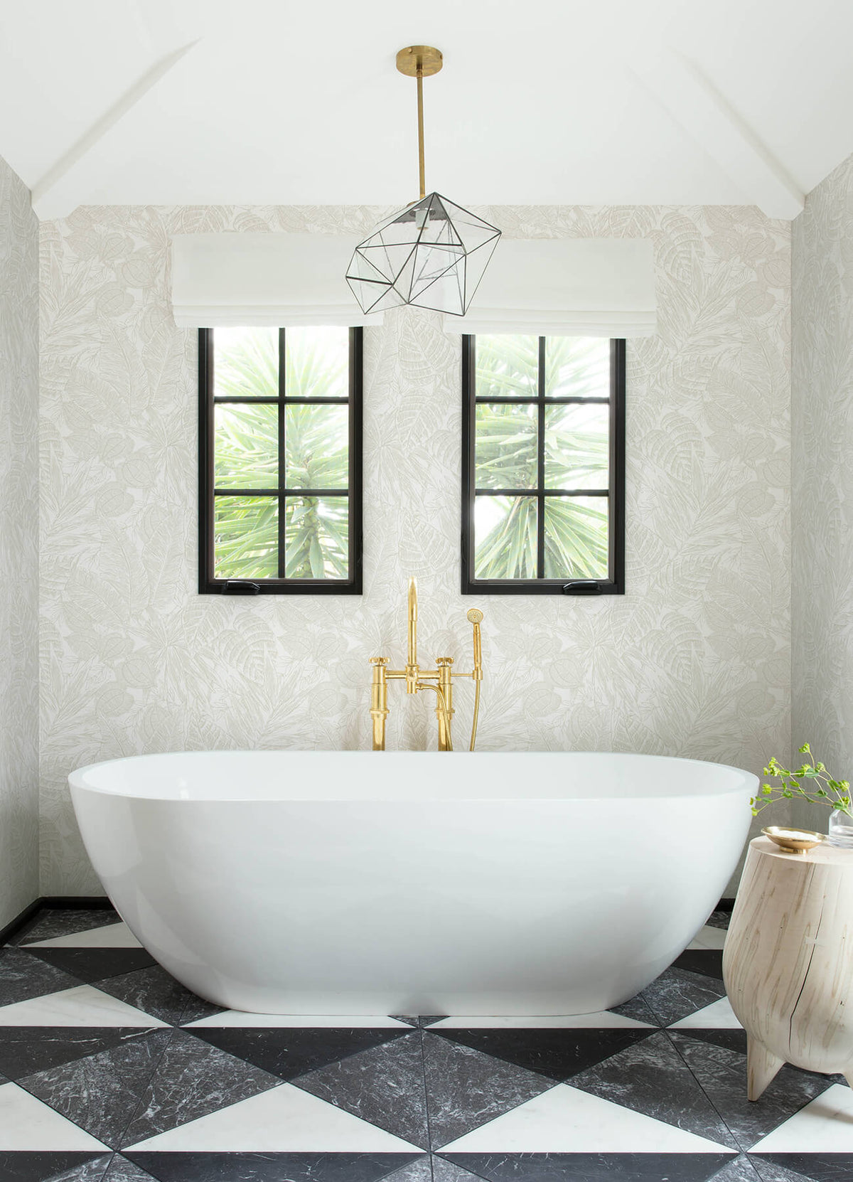 Scott Living Brentwood Wallpaper Sample - Bone