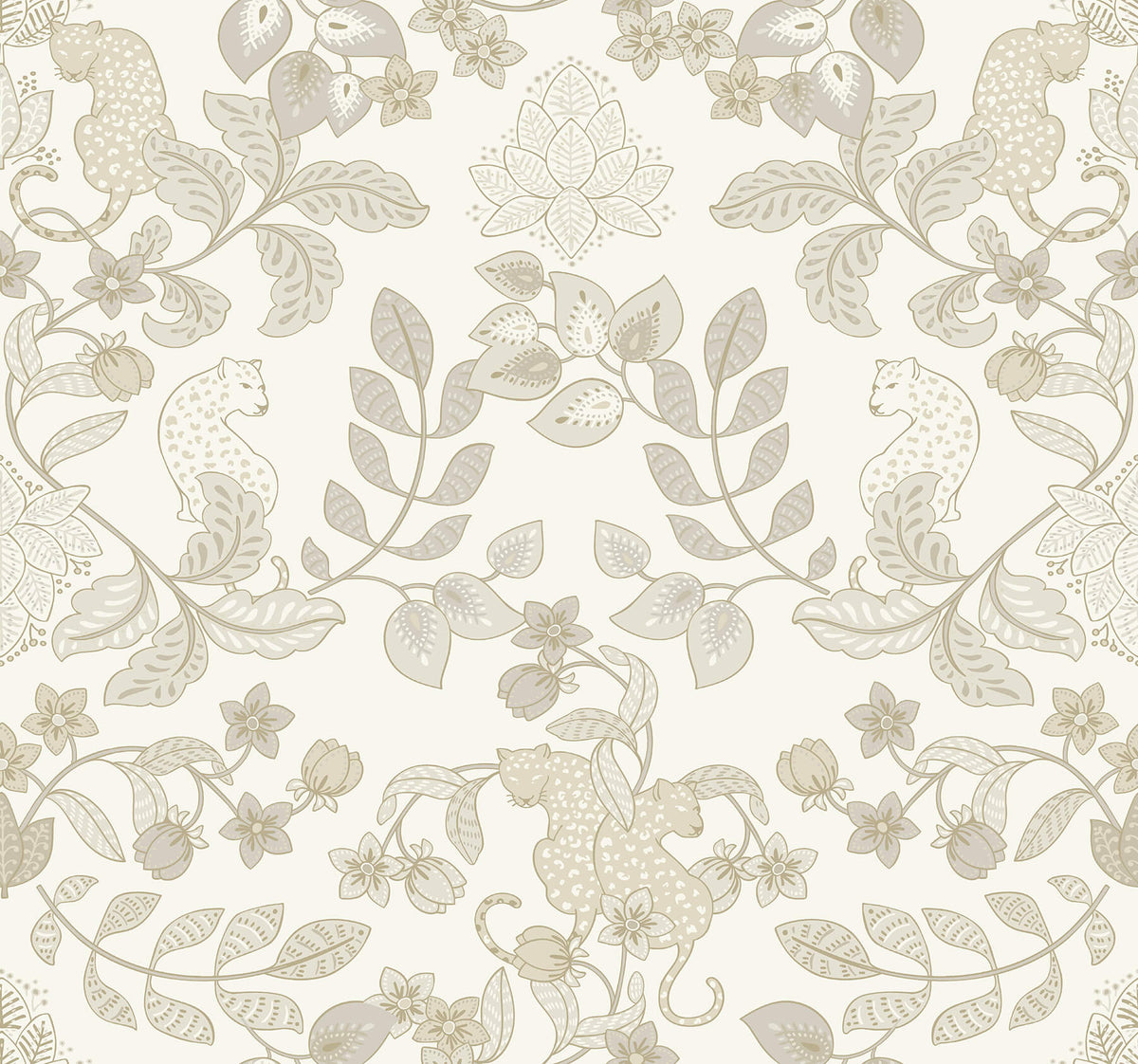 Scott Living Getty Wallpaper - Cream