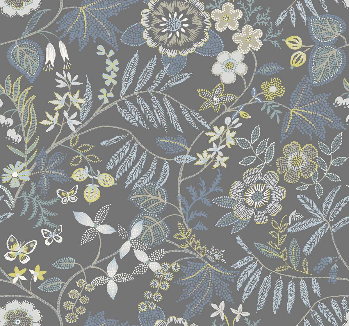 Scott Living Marilyn Wallpaper - Light Gray
