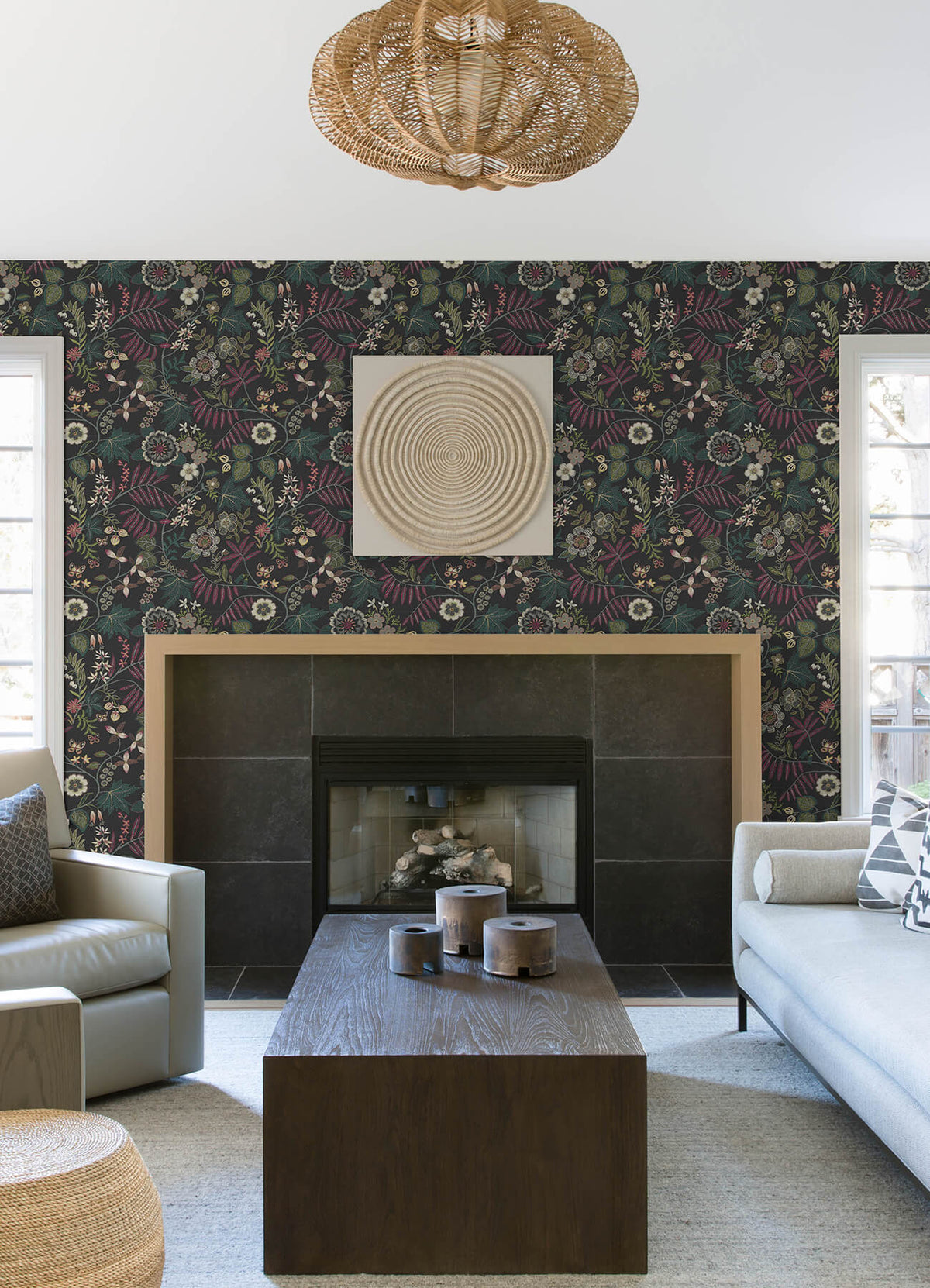 Scott Living Marilyn Wallpaper Sample - Black