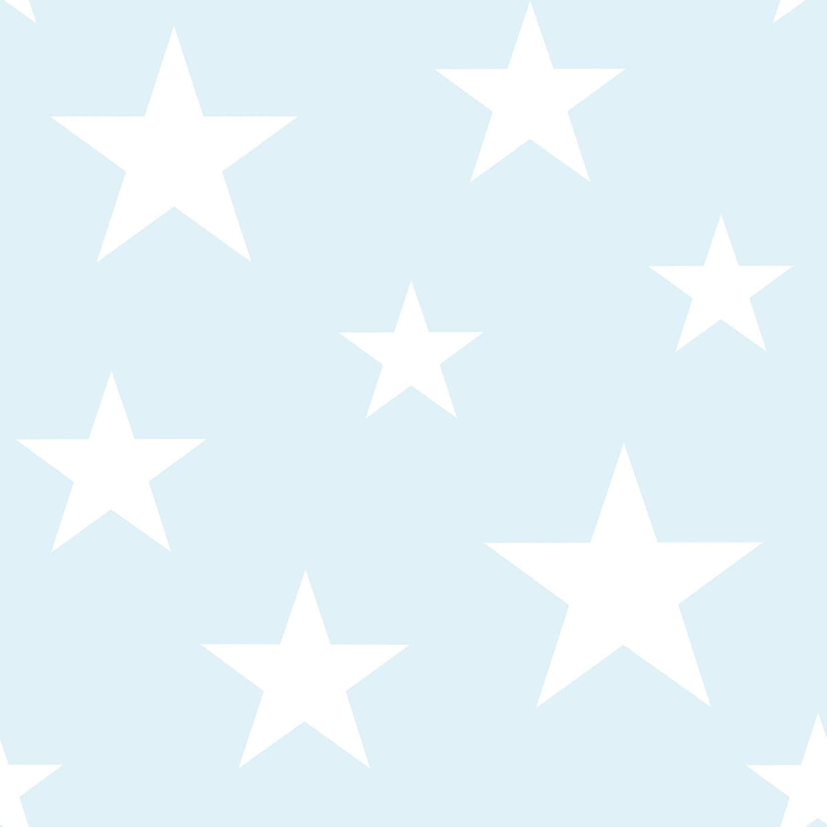 Chesapeake Fable Amira Stars Wallpaper Sample - Sky Blue