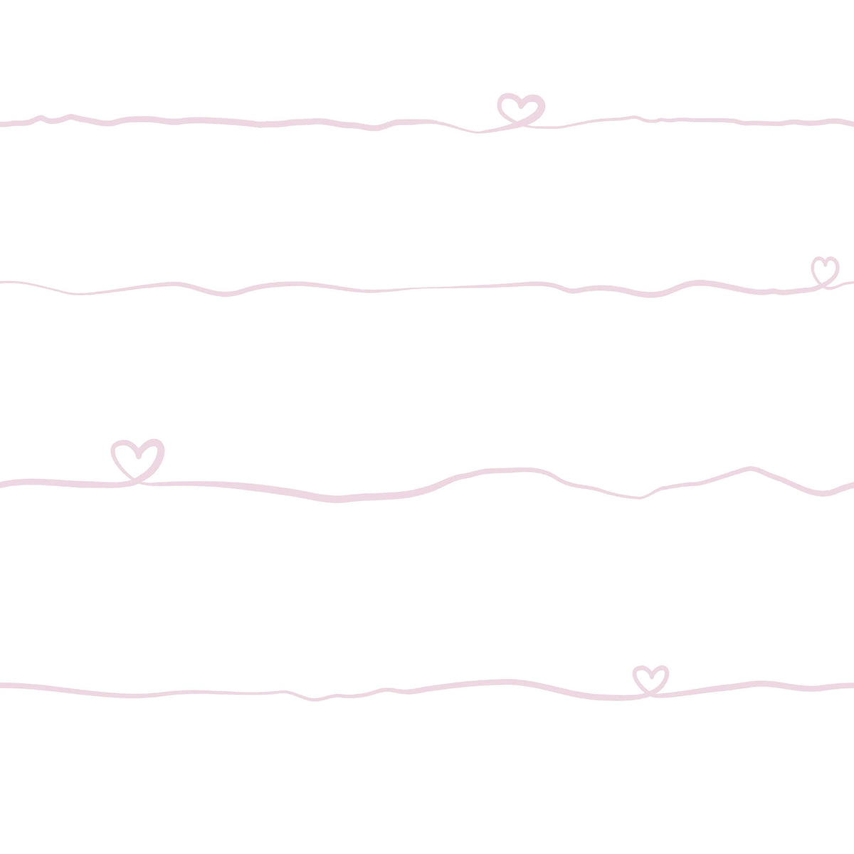 Chesapeake Fable Love and Hearts Script Wallpaper Sample - Pink