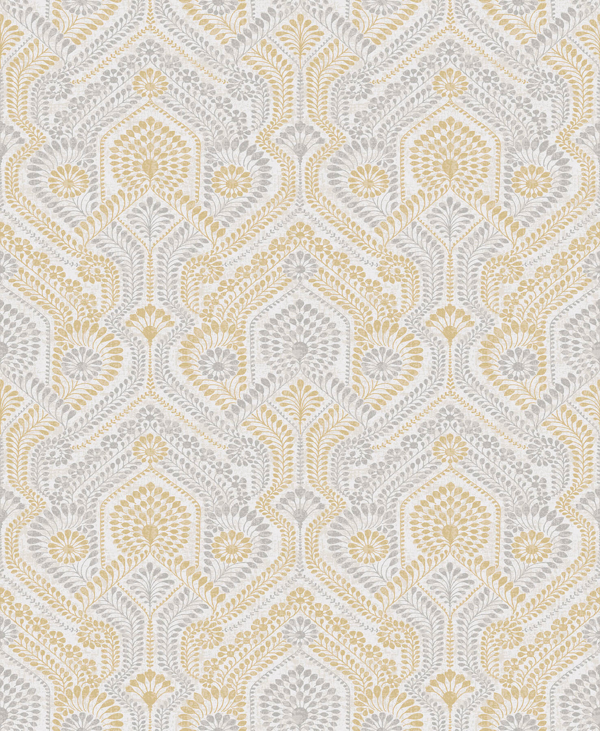 A-Street Prints Georgia Fernback Wallpaper - Yellow