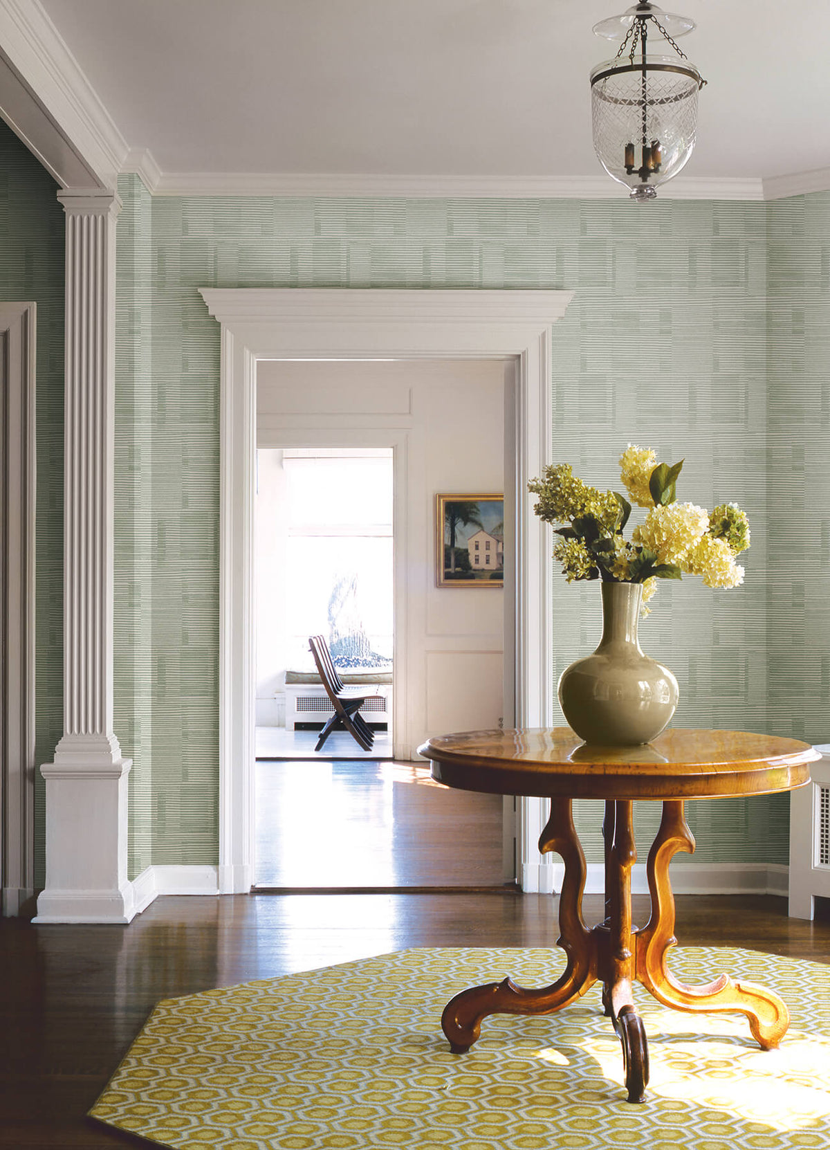 A-Street Prints Georgia Callaway Wallpaper - Green