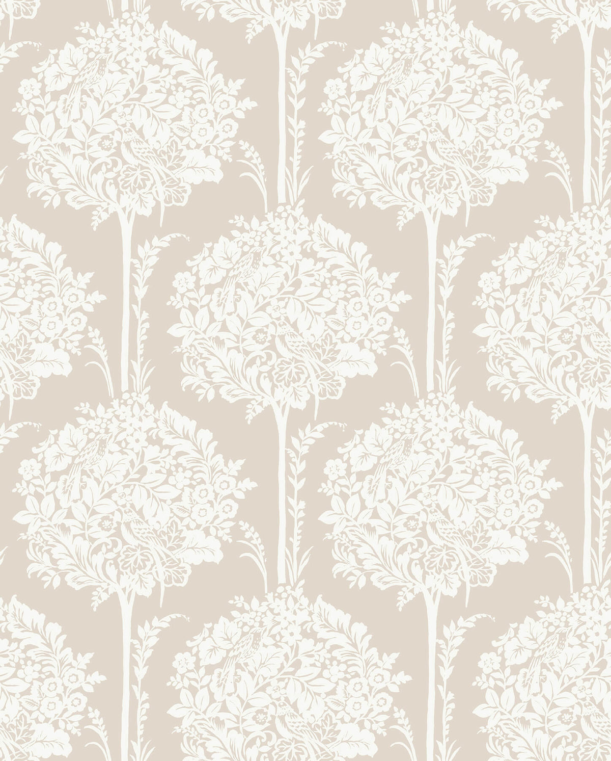 A-Street Prints Georgia Zaria Wallpaper - Taupe