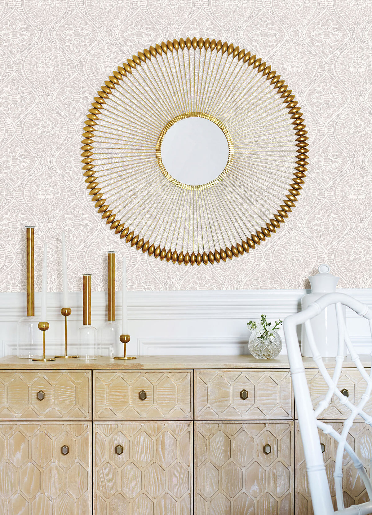A-Street Prints Georgia Scout Wallpaper - Lavender