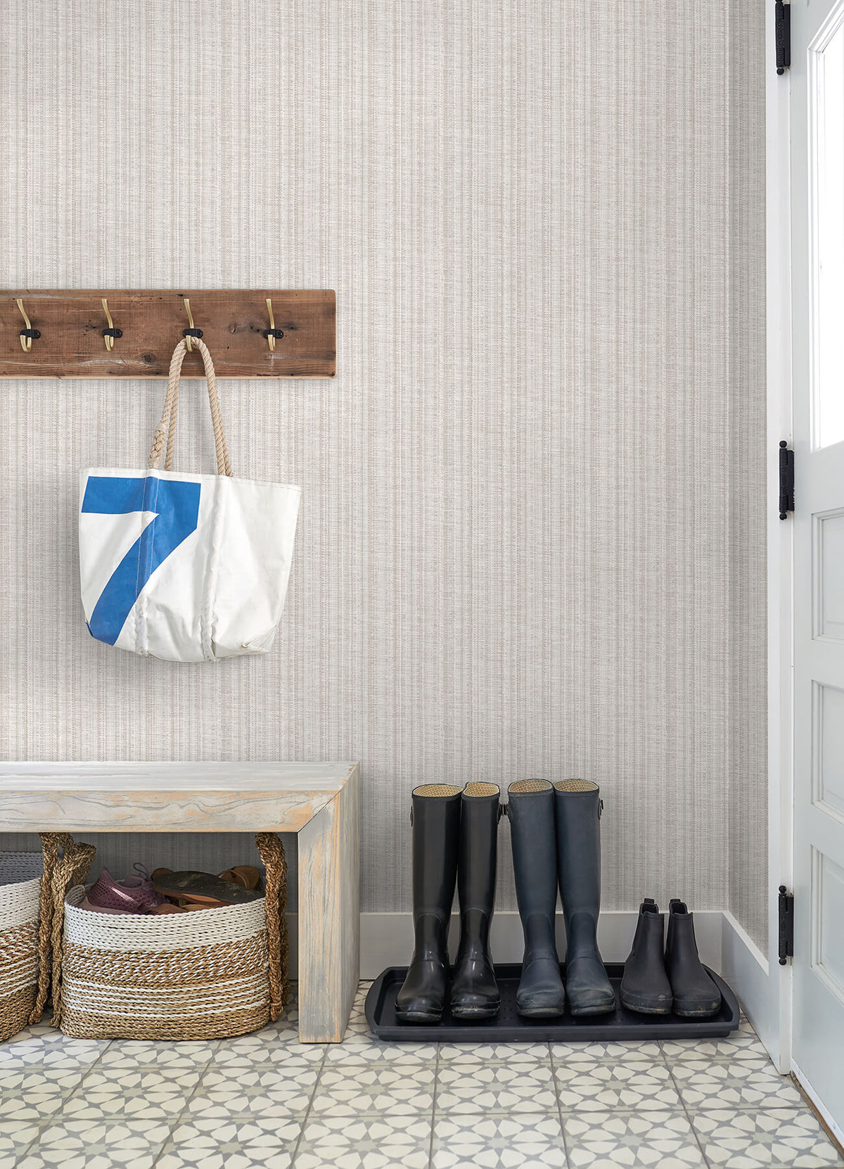 A-Street Prints Georgia Simon Wallpaper - Neutral