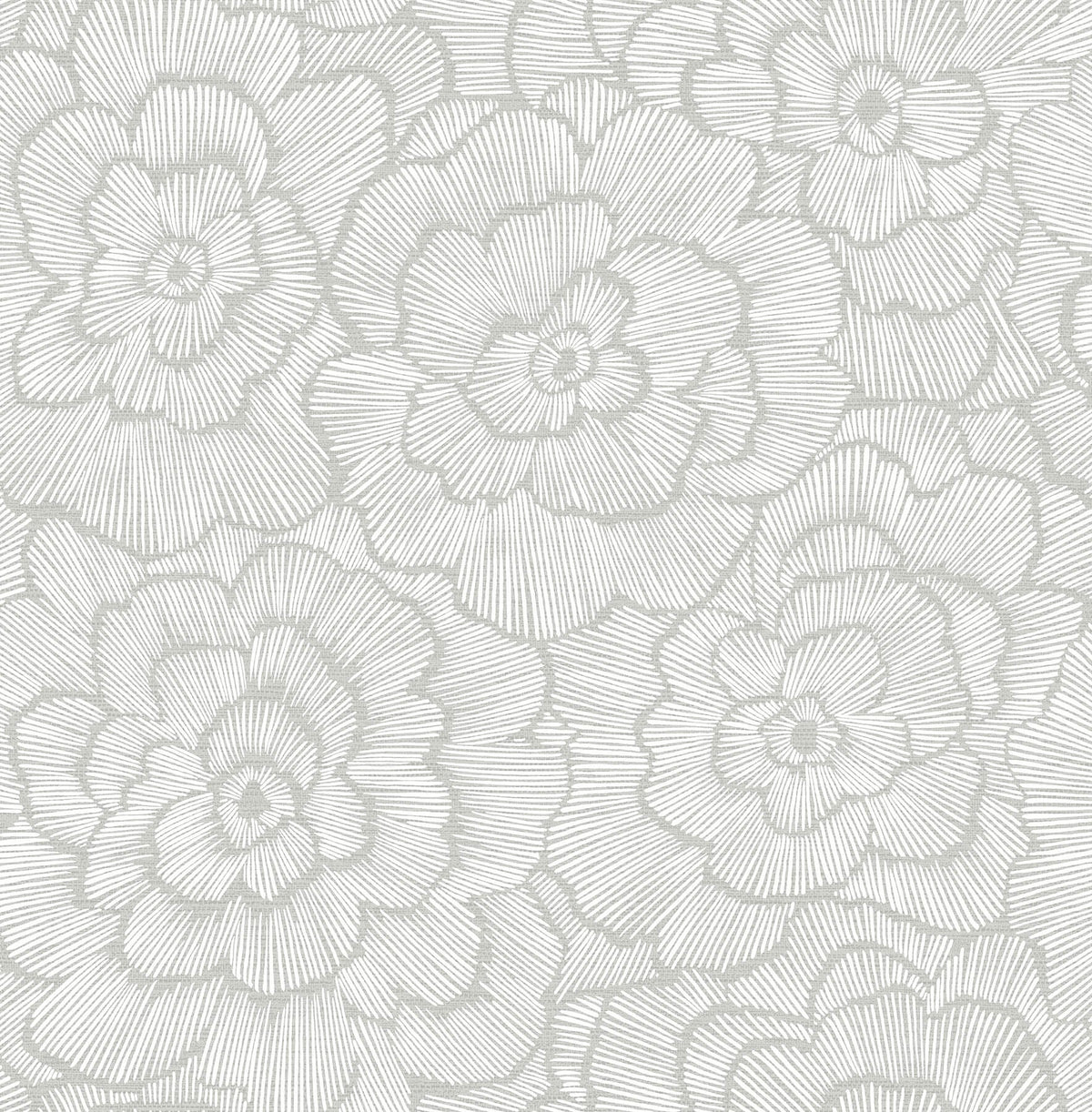 A-Street Prints Middleton Periwinkle Wallpaper - Light Grey