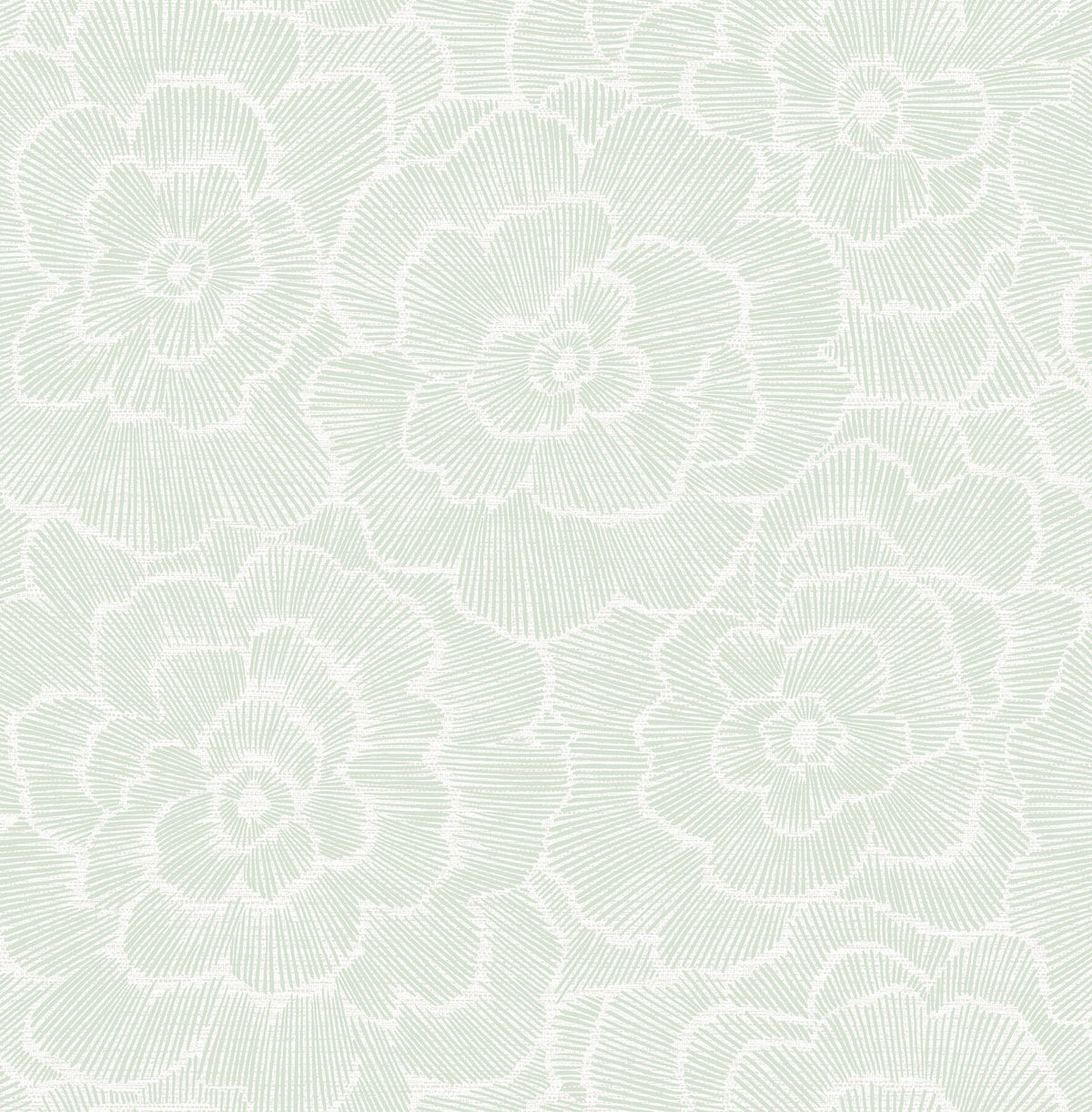 A-Street Prints Middleton Periwinkle Wallpaper - Light Green