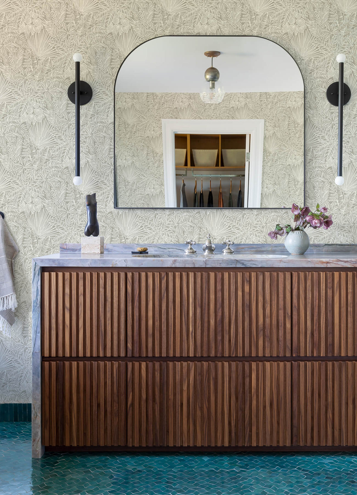 A-Street Prints Middleton Vita Wallpaper - Light Brown