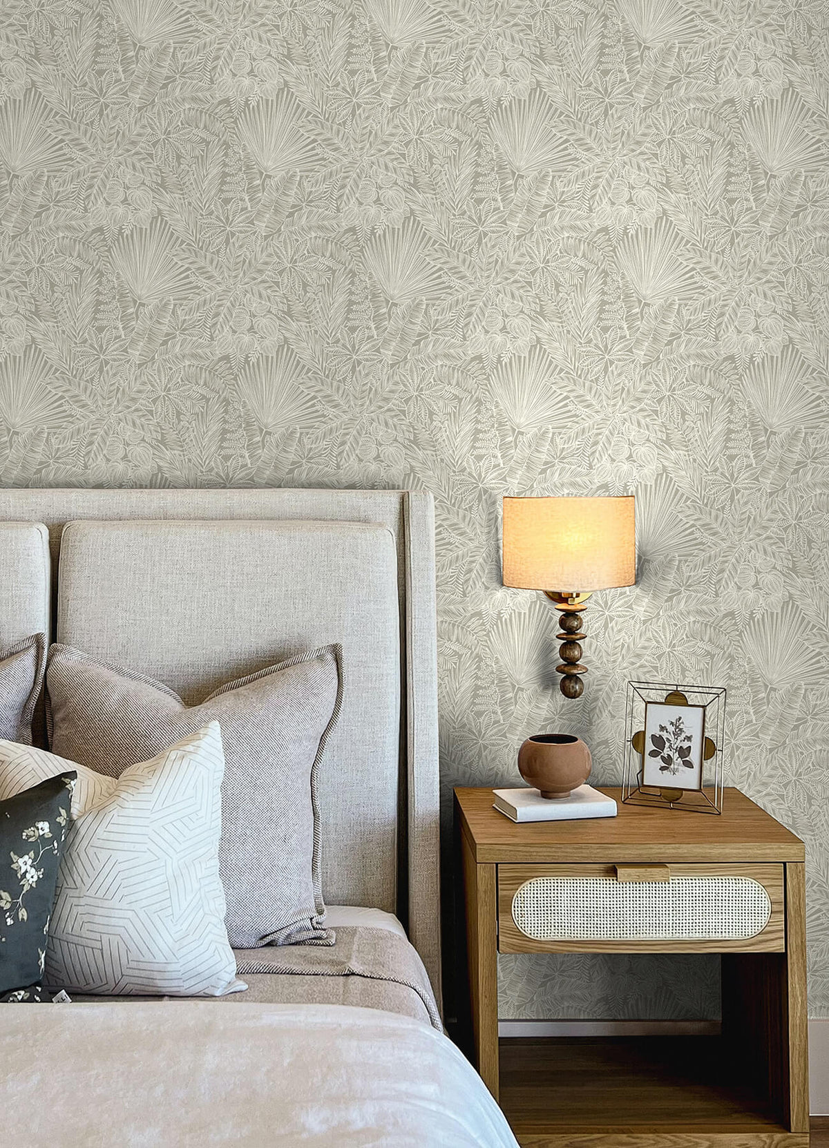 A-Street Prints Middleton Vita Wallpaper - Light Brown