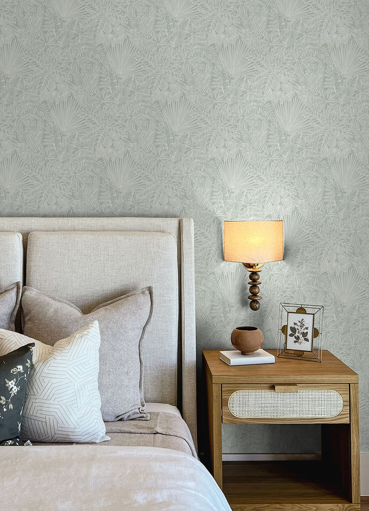 A-Street Prints Middleton Vita Wallpaper - Sage