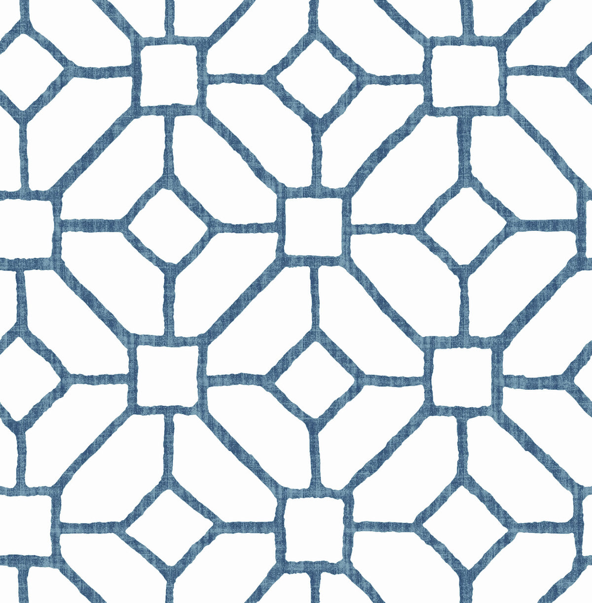 A Street Prints Middleton Addis Wallpaper Sample - Blue