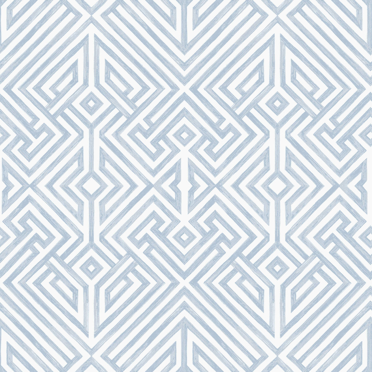 A-Street Prints Middleton Lyon Wallpaper - Blue