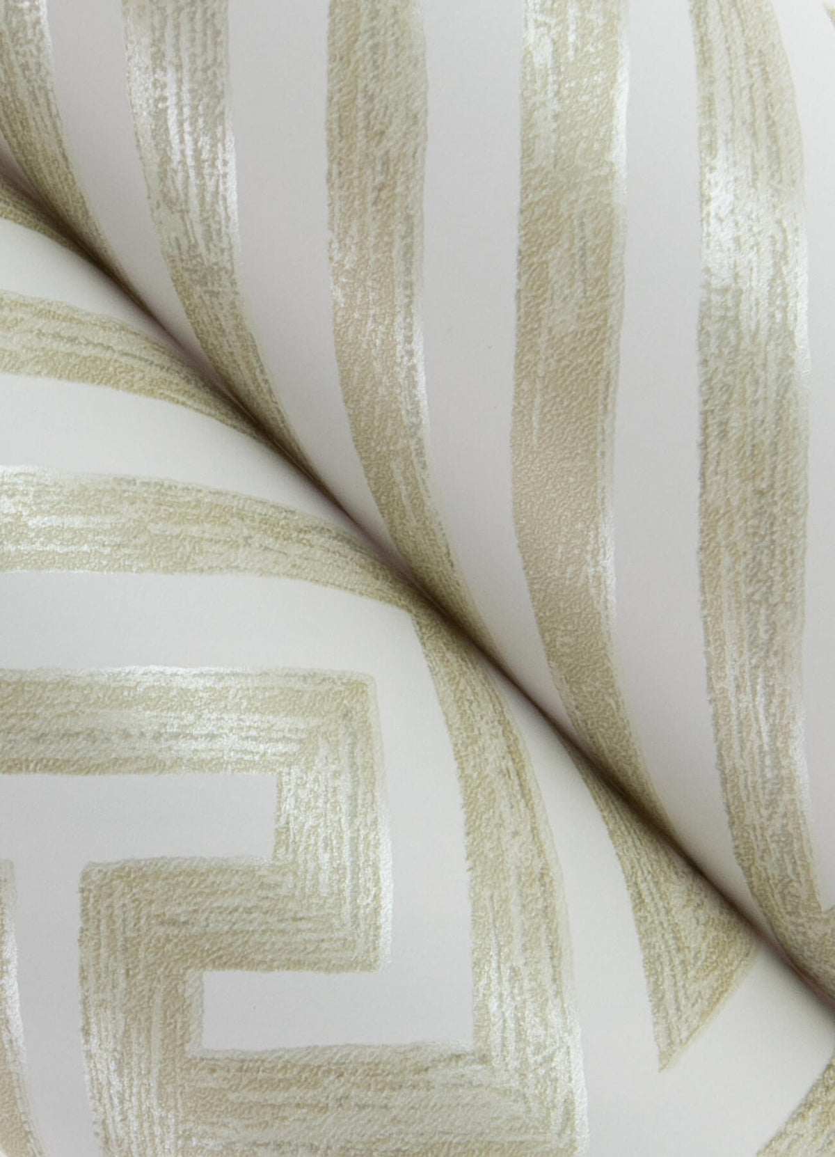 A Street Prints Middleton Lyon Wallpaper Sample - Gold