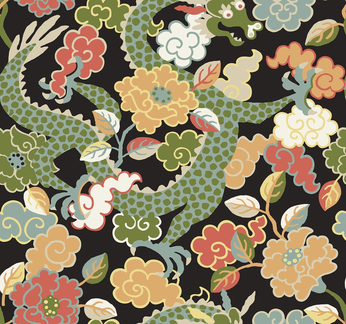 A Street Prints Middleton Yanci Wallpaper Sample - Green