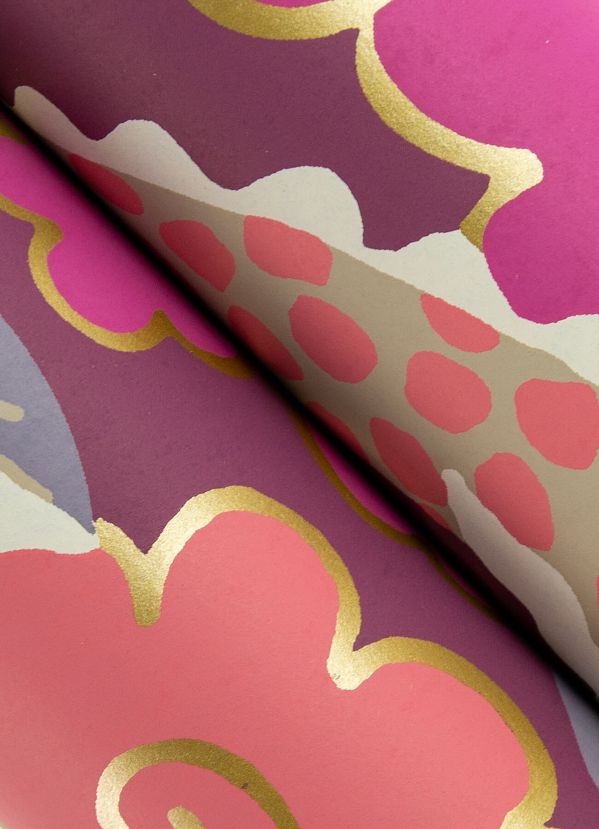 A Street Prints Middleton Yanci Wallpaper Sample - Plum