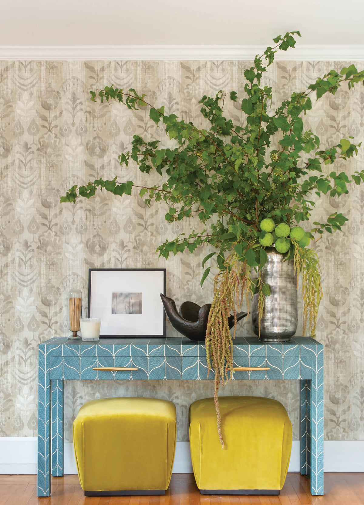 A-Street Prints Terrace Pavord Wallpaper - Neutral