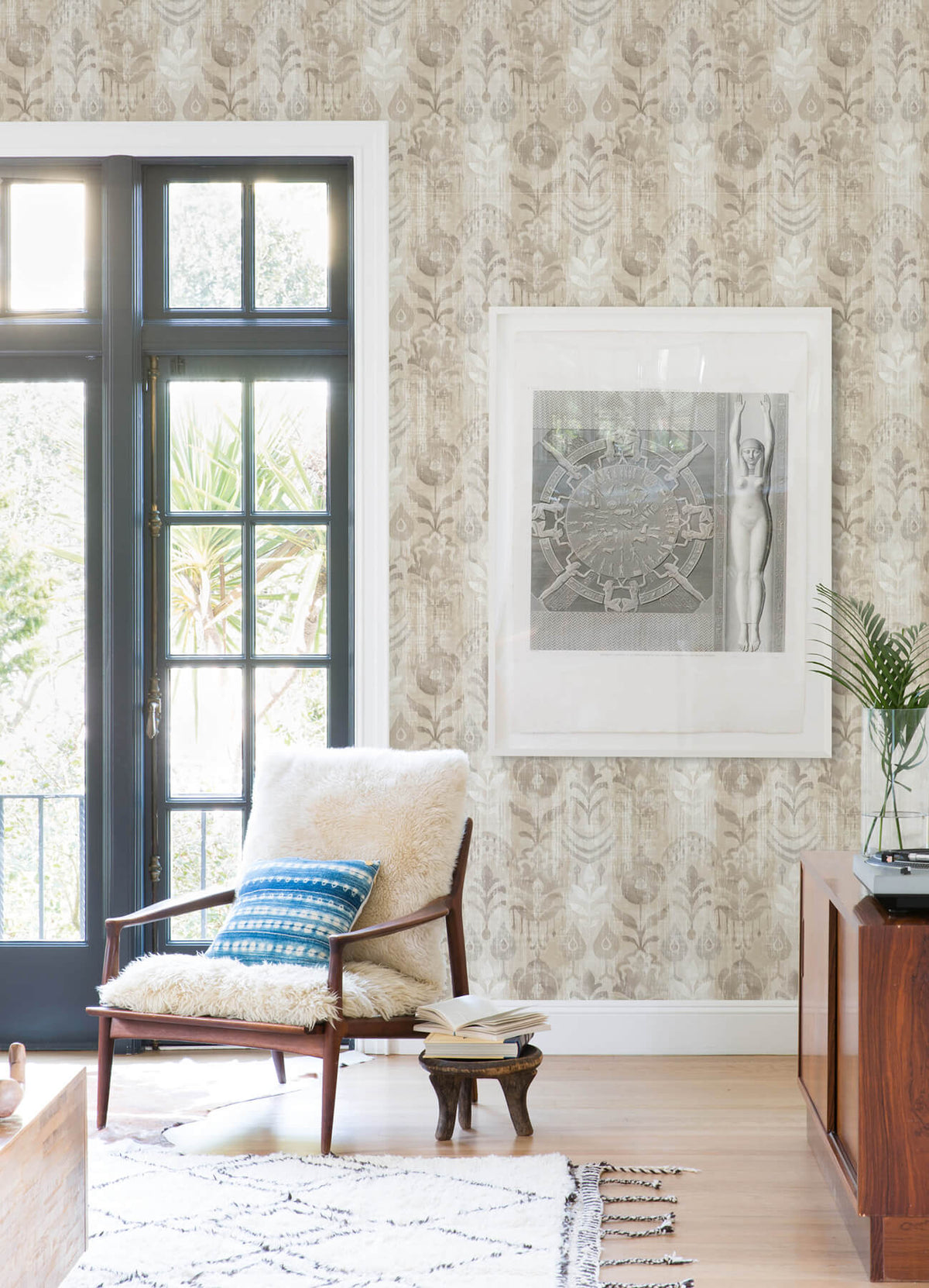 A-Street Prints Terrace Pavord Wallpaper - Neutral