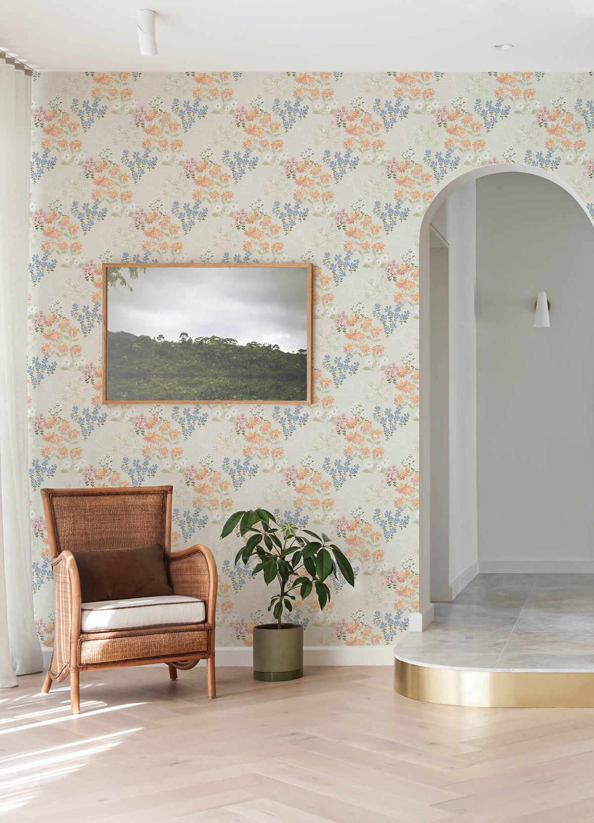 A-Street Prints Terrace Cultivate Wallpaper - Pastel
