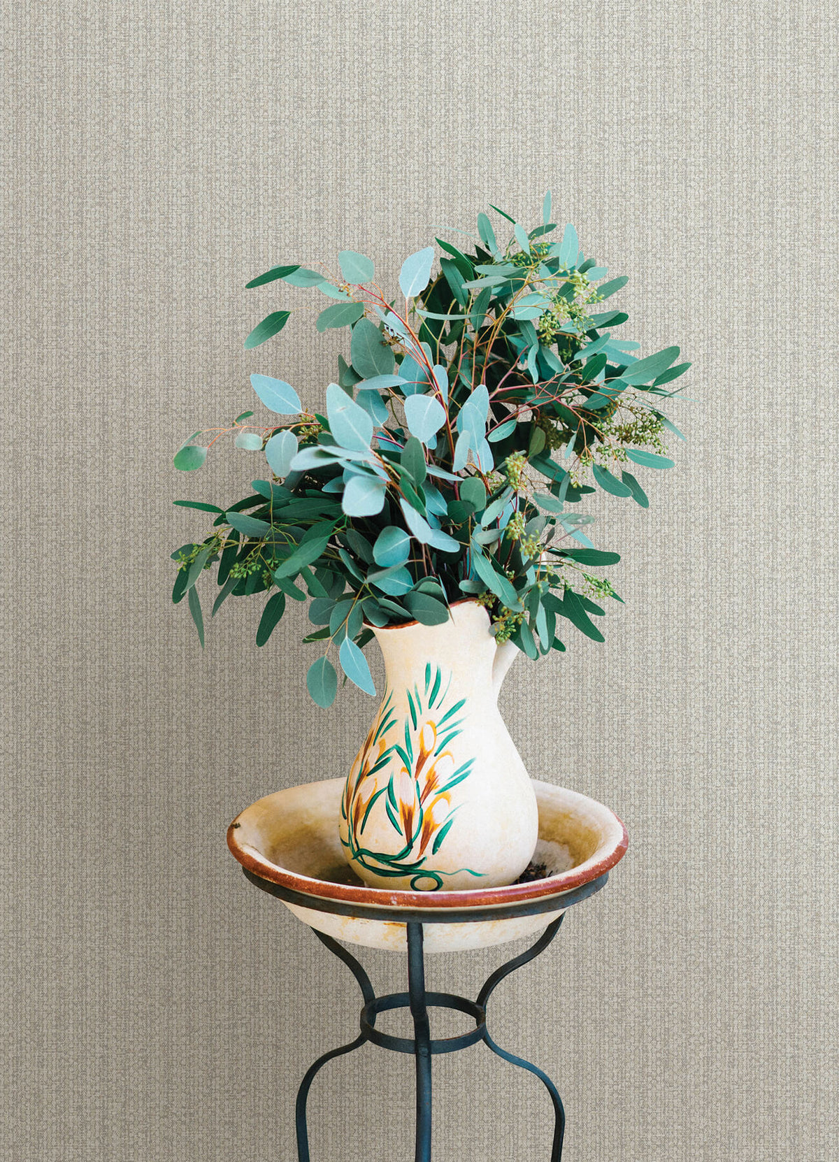 A-Street Prints Terrace Lawndale Wallpaper - Taupe