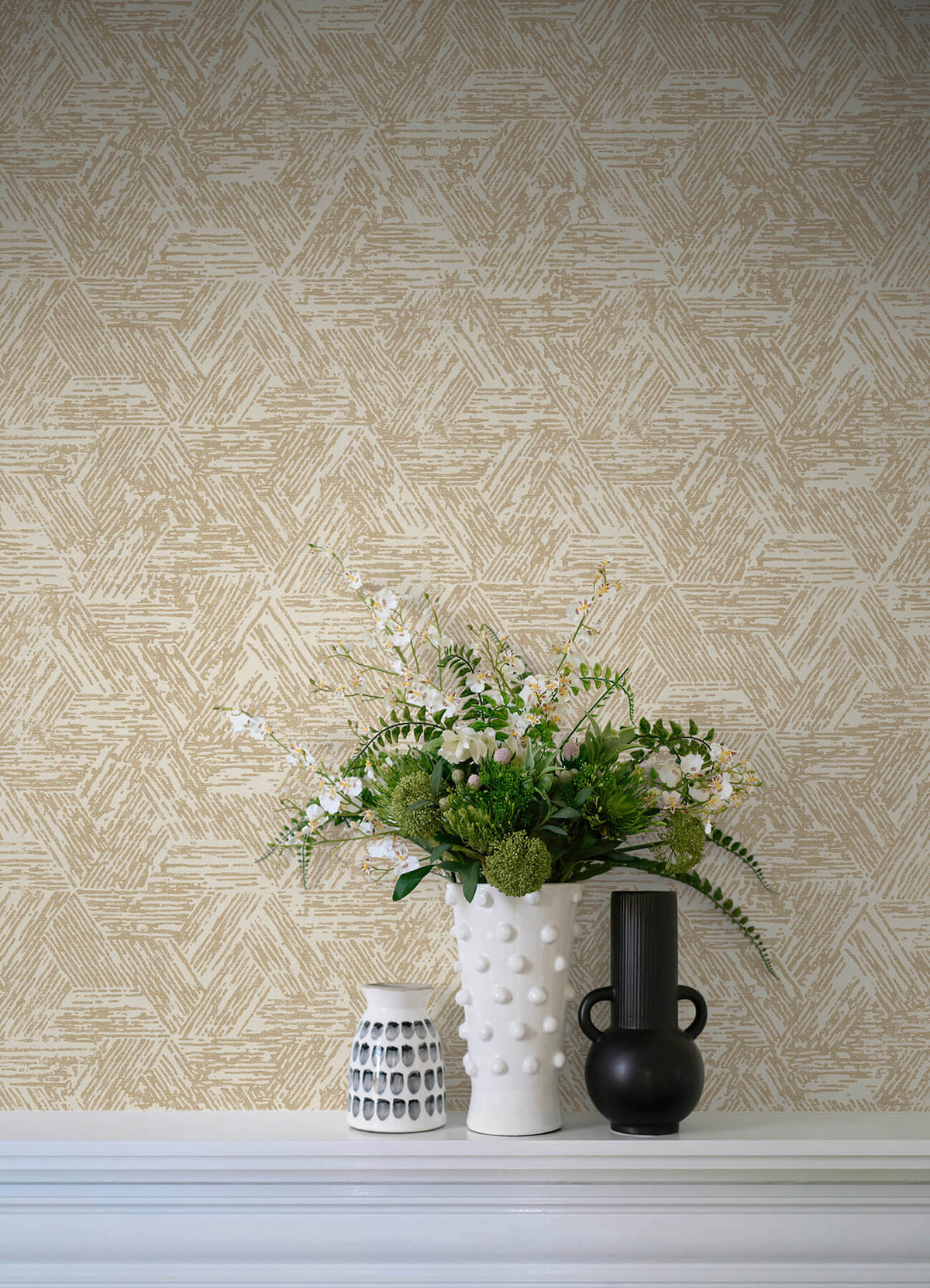 A-Street Prints Terrace Retreat Wallpaper - Light Brown