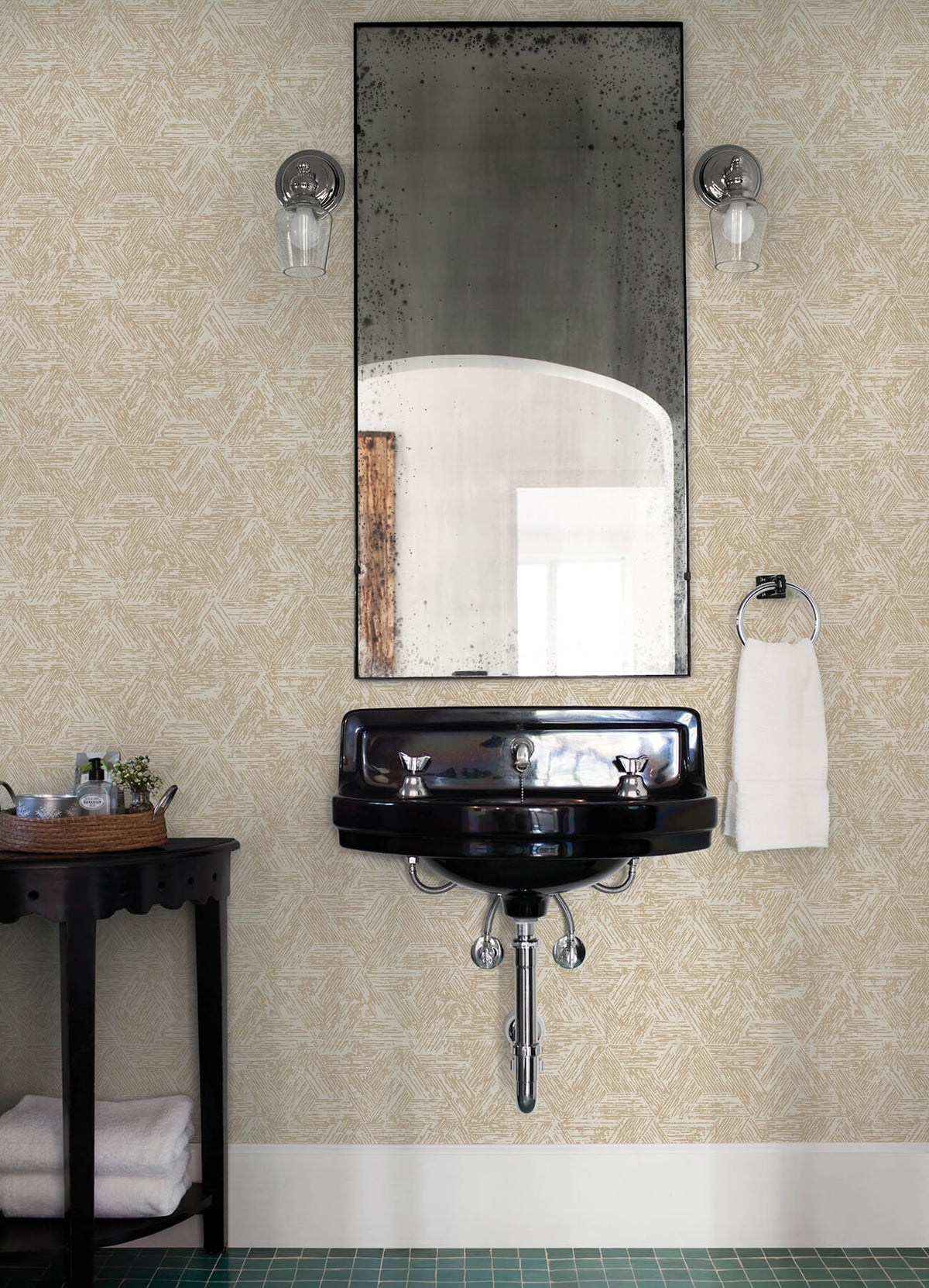 A-Street Prints Terrace Retreat Wallpaper - Light Brown