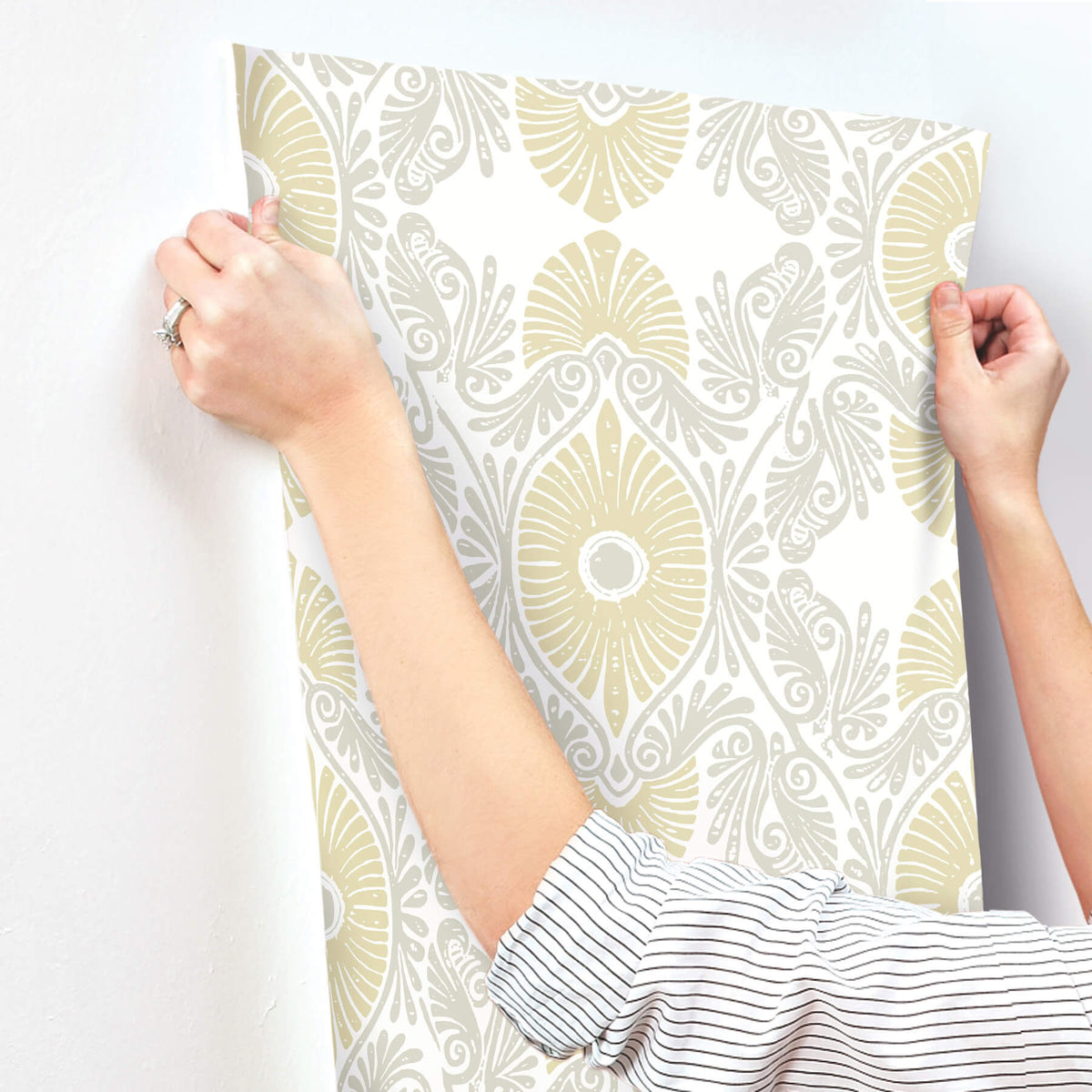A-Street Prints Terrace Villa Wallpaper - Light Yellow