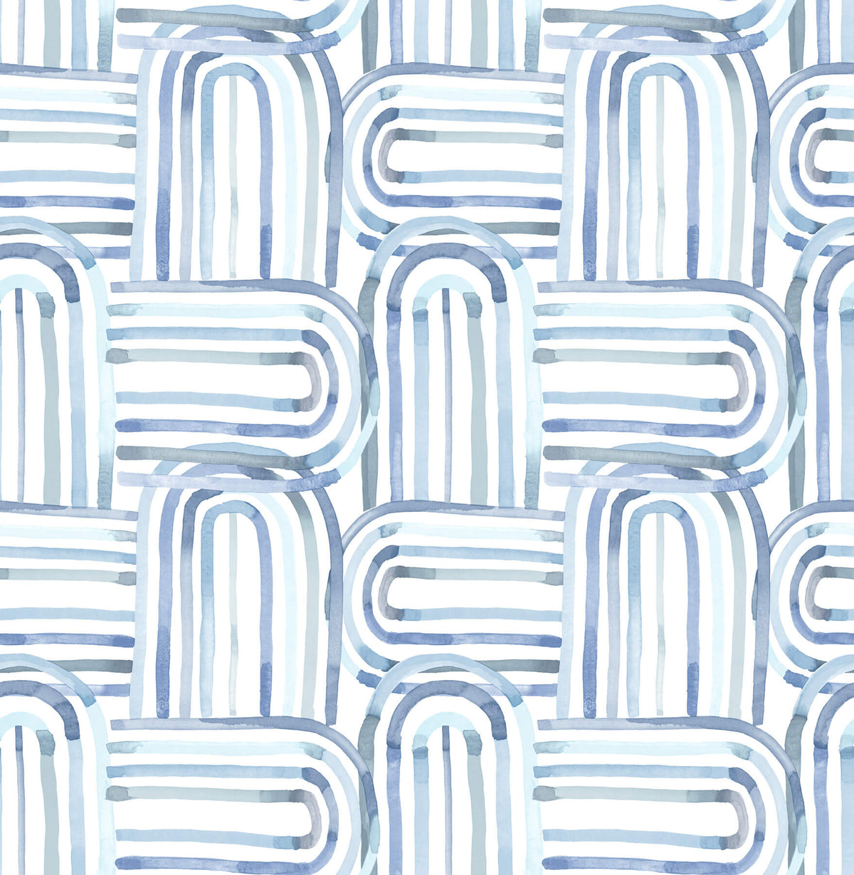 A-Street Prints Whimsy Lolly Wallpaper - Blue