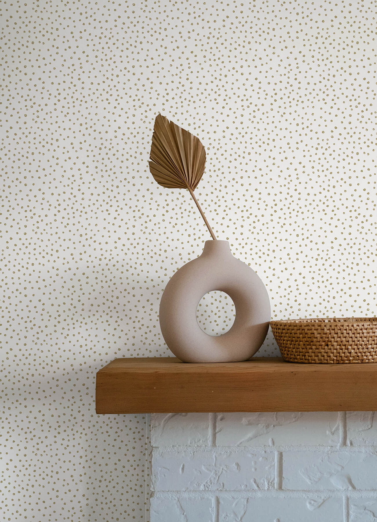 A Street Prints Whimsy Cassie Wallpaper Sample - White