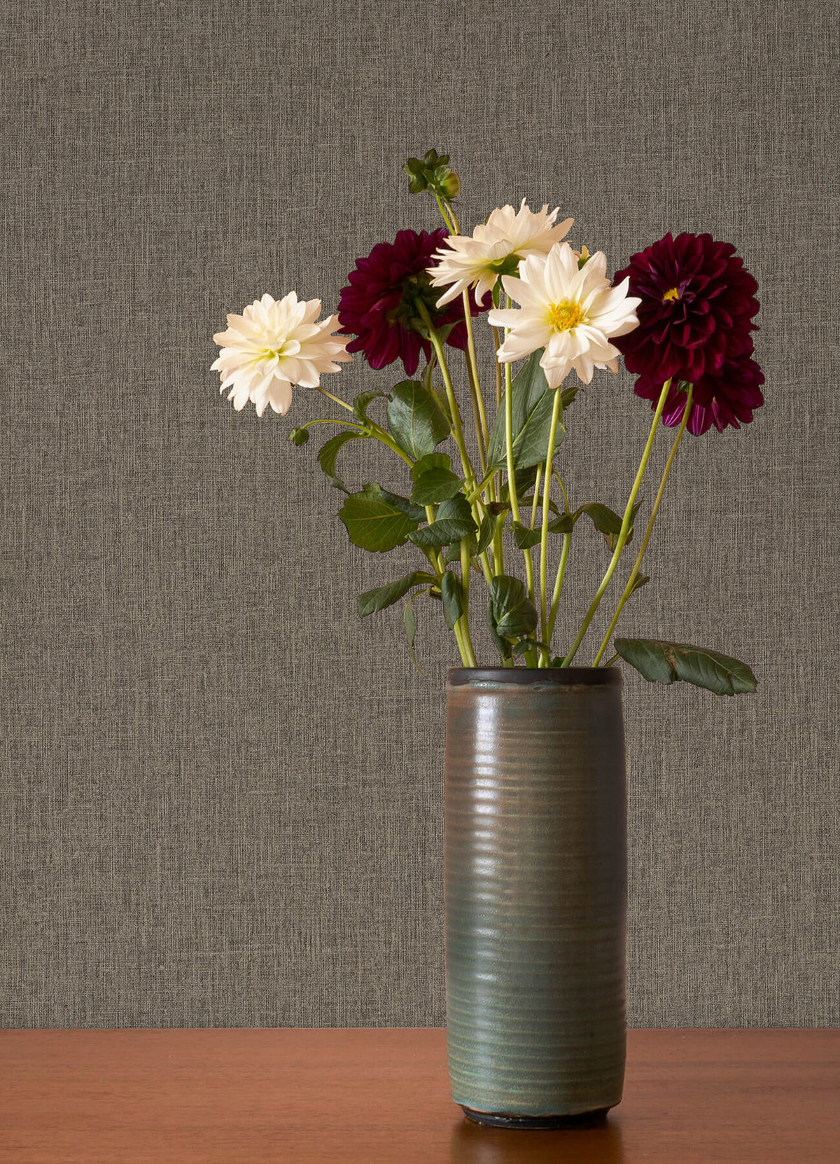 A Street Prints Whimsy Cromie Wallpaper Sample - Brown
