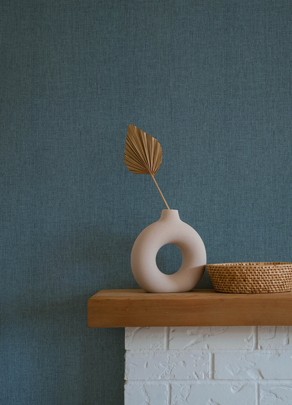 A Street Prints Whimsy Cromie Wallpaper Sample - Navy