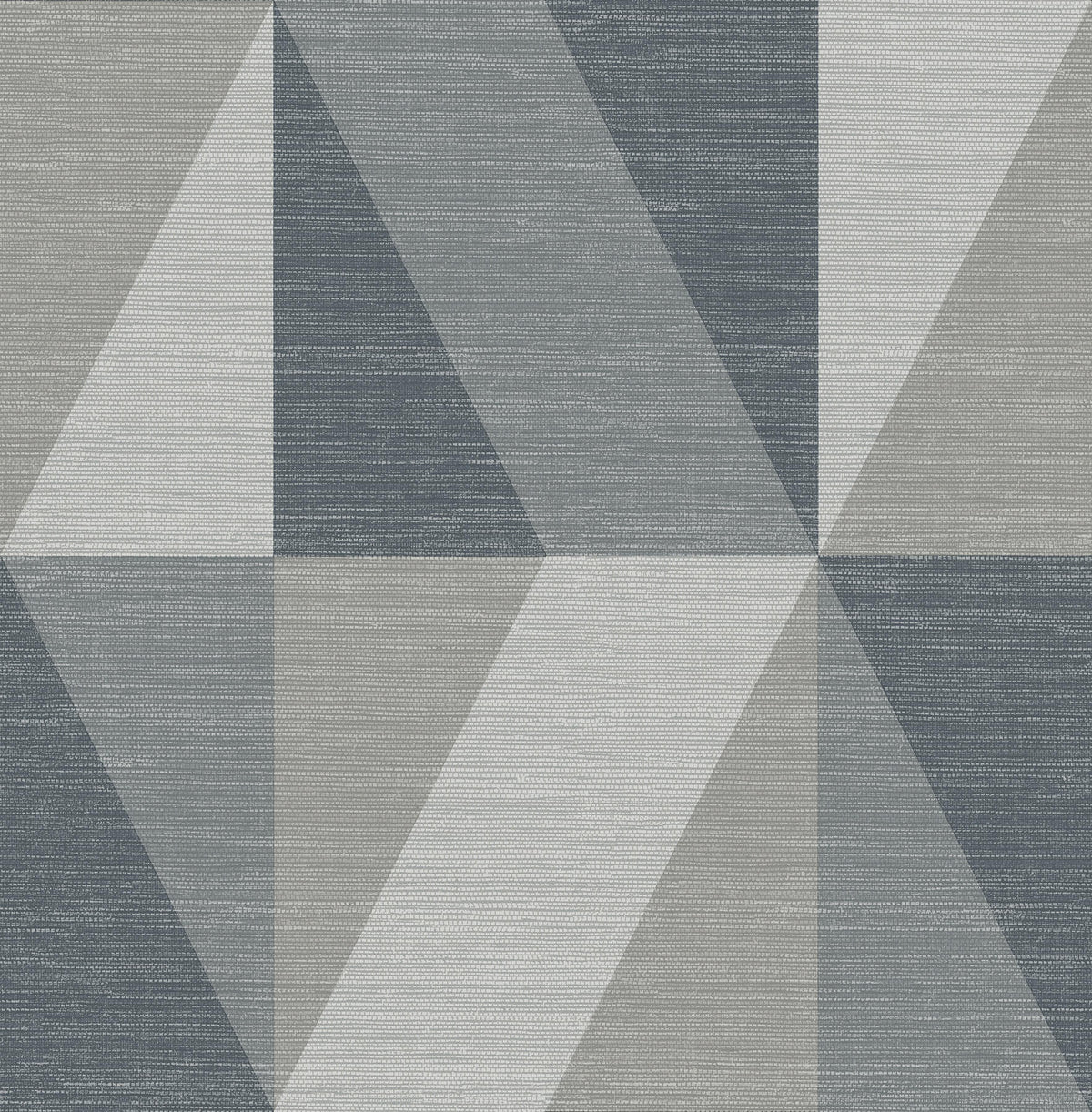 A Street Prints Solace Winslow Geometric Wallpaper Sample - Slate