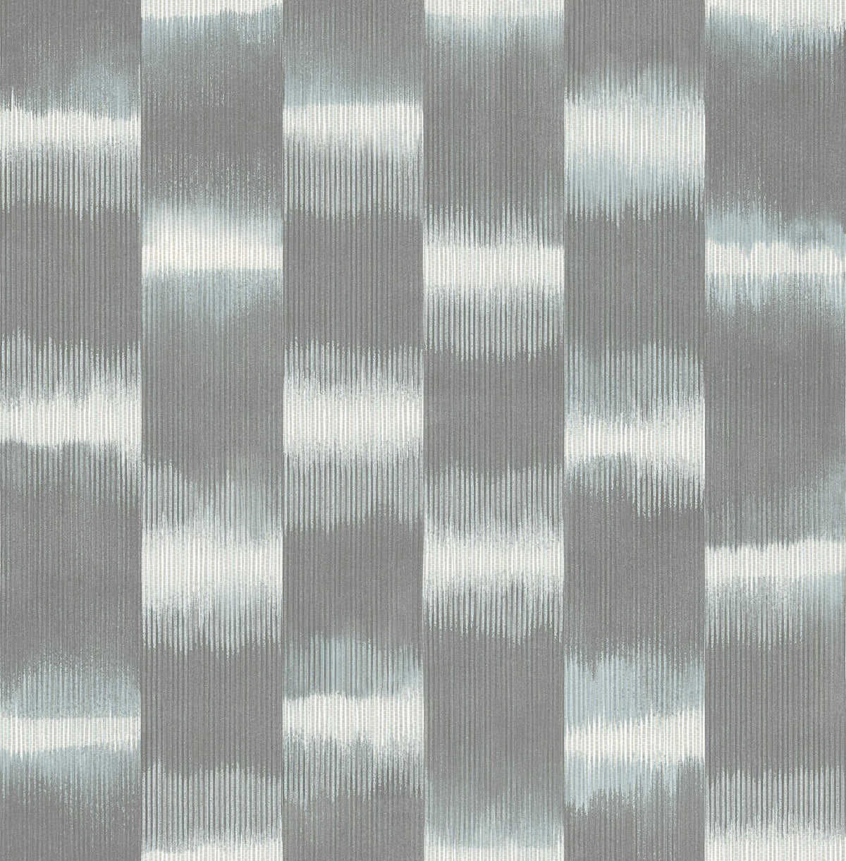 A-Street Prints Solace Baldwin Stripe Wallpaper - Slate