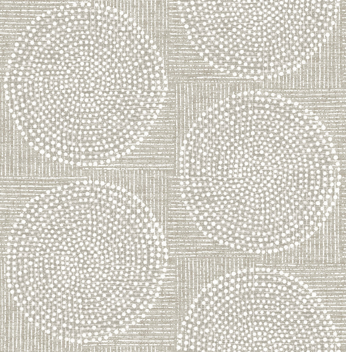 A Street Prints Solace Salma Medallion Wallpaper Sample - Beige