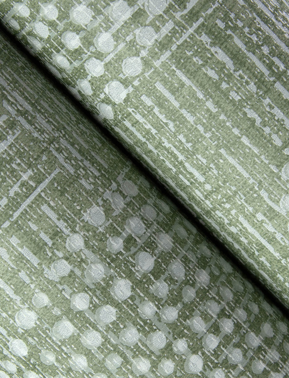 A Street Prints Solace Salma Medallion Wallpaper Sample - Sage