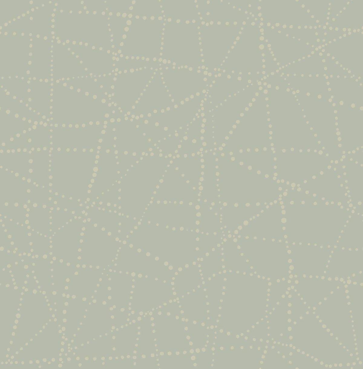 A-Street Prints Solace Alcott Dotted Wallpaper - Sage