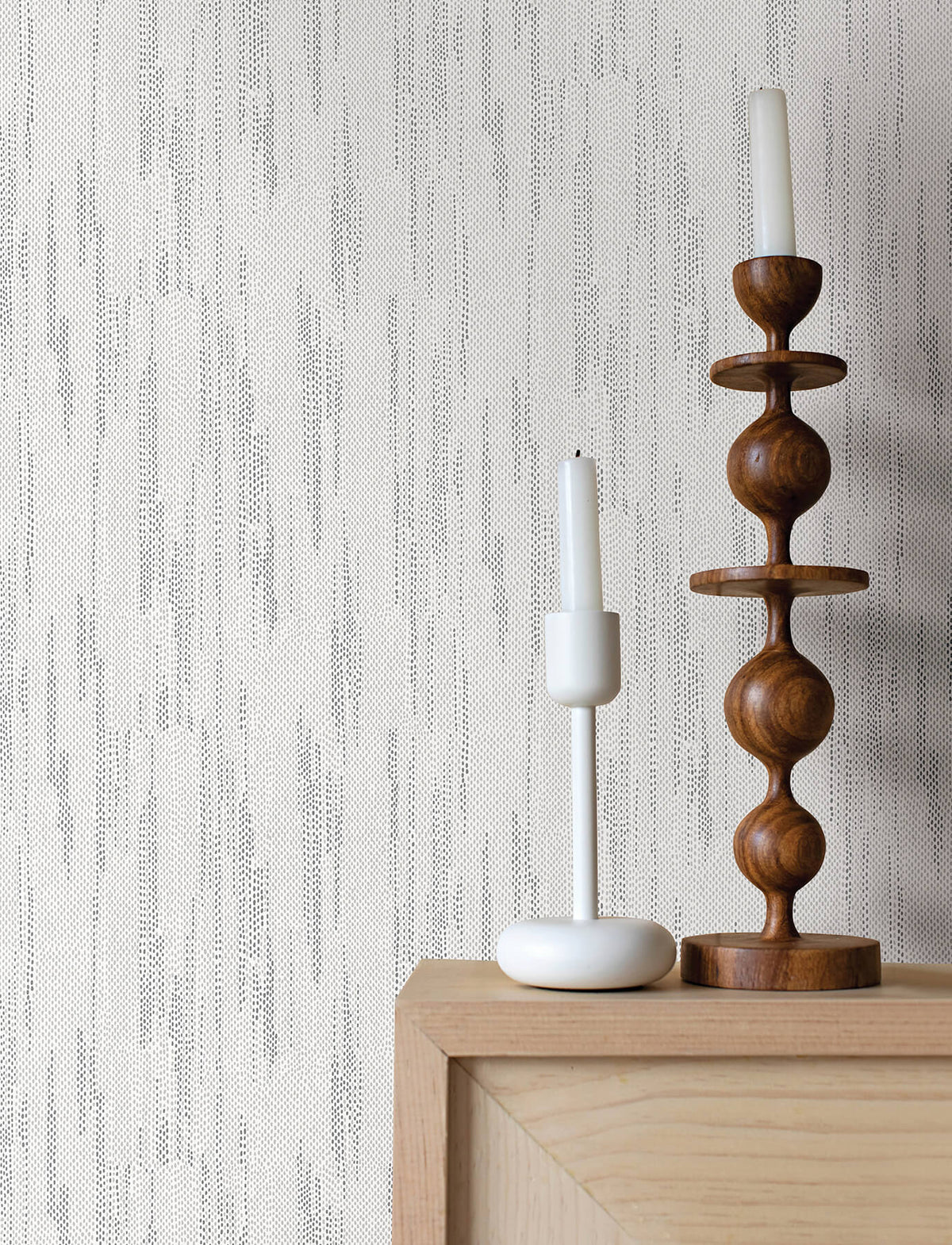A-Street Prints Solace Baris Wallpaper - Charcoal