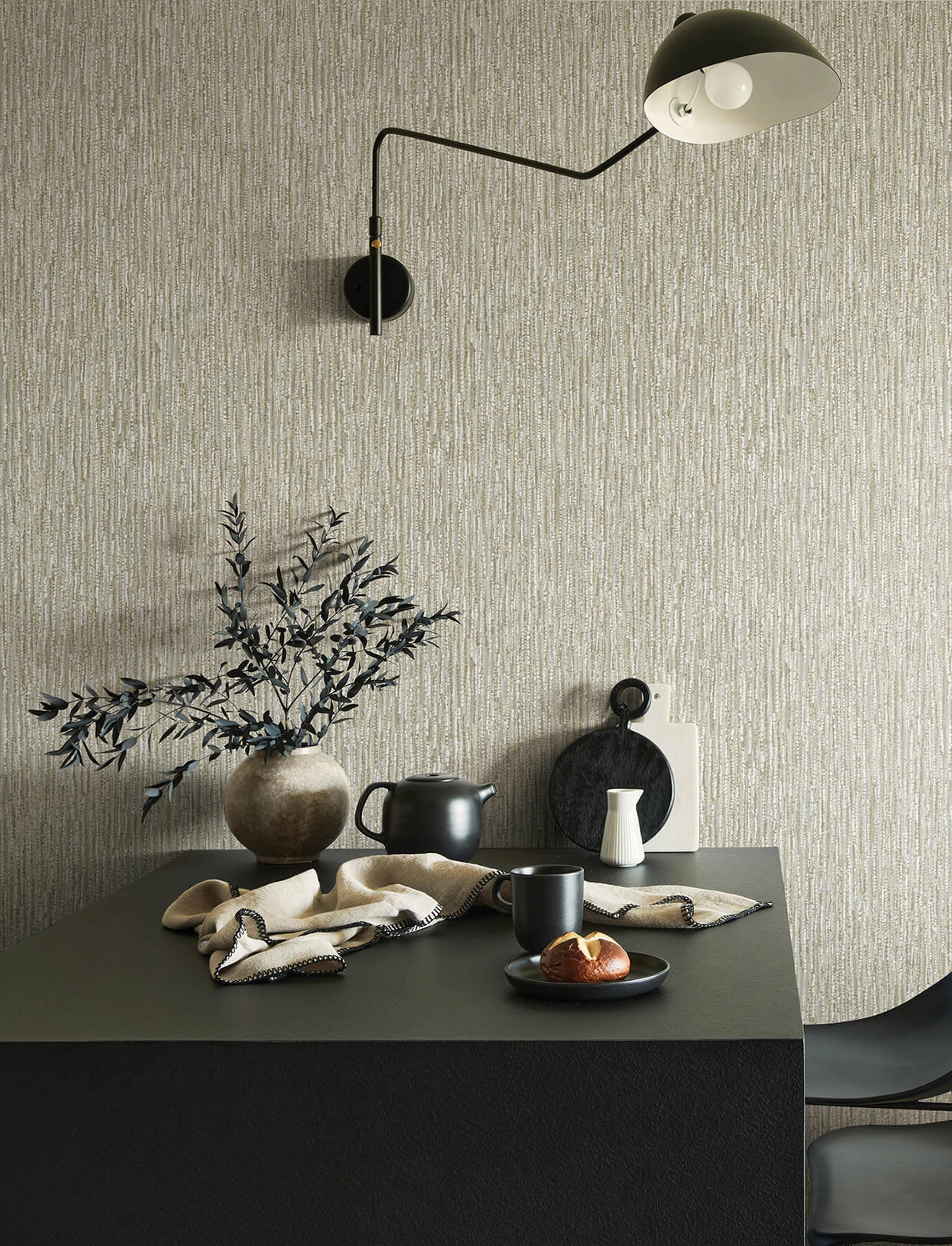 A-Street Prints Solace Corliss Wallpaper - Neutral
