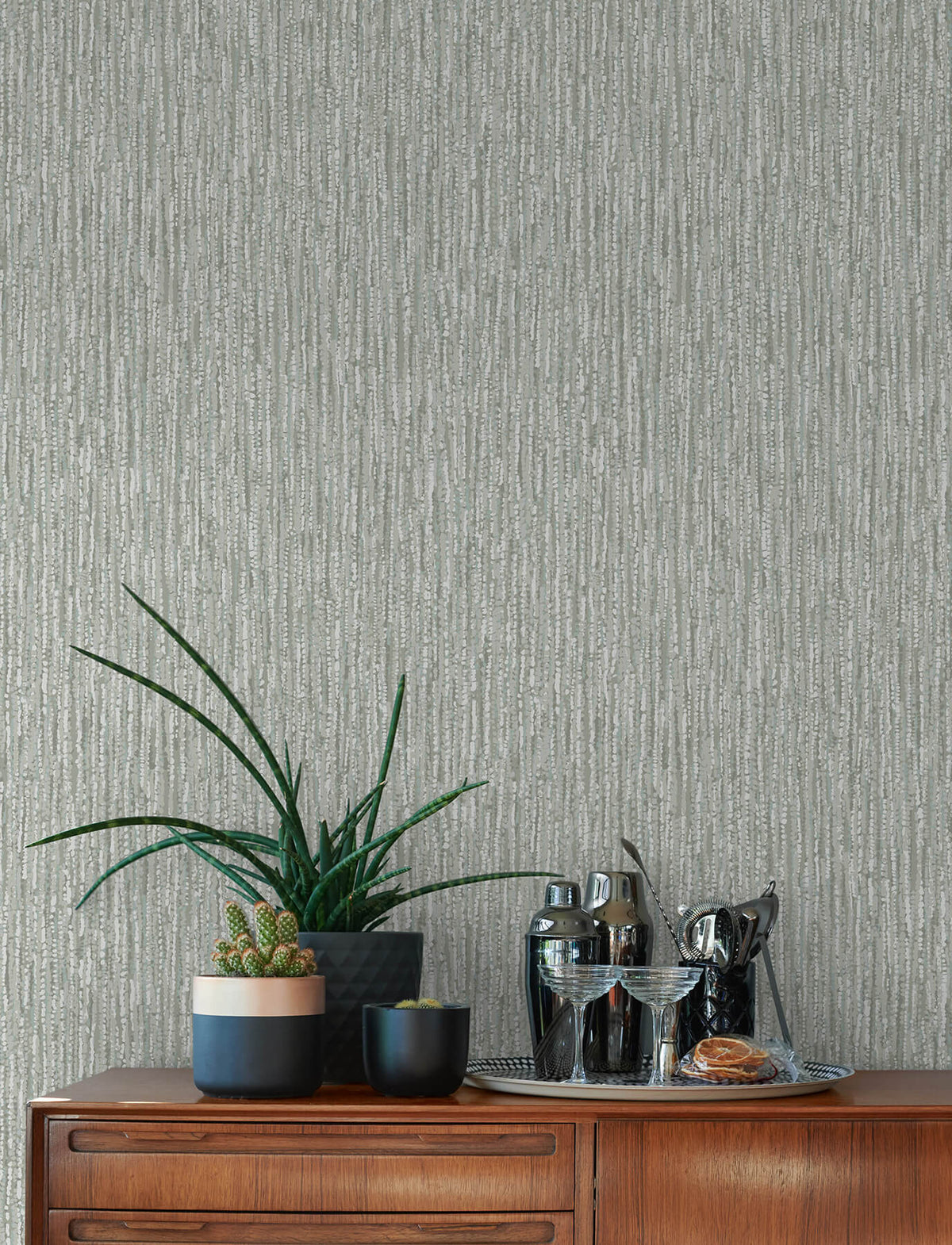 A-Street Prints Solace Corliss Wallpaper - Moss